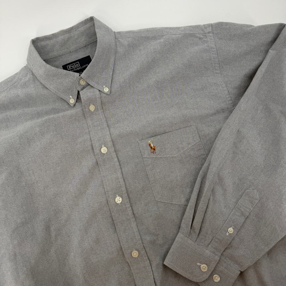 Vintage Polo Ralph Lauren Button Up Men's XXL Rare Shirt Y2K 90s 00s